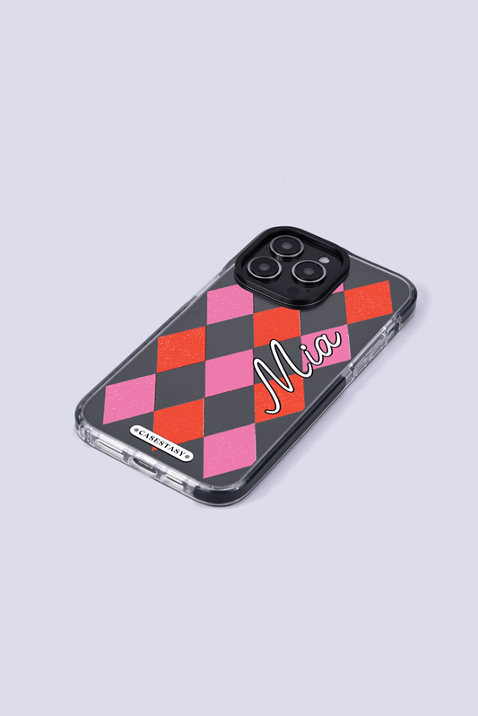 เคสสั่งทำ iPhone ออกแบบเอง ลาย argyle